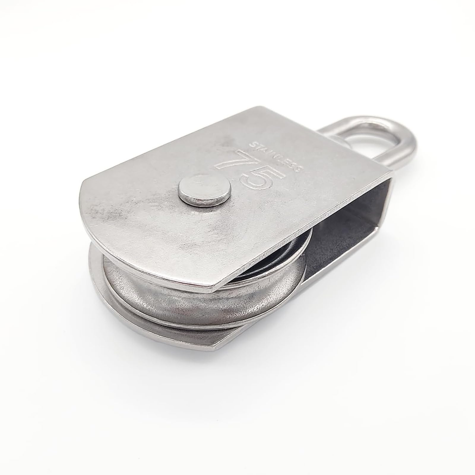 Amazon.co.jp: 滑車 ステンレス製 M75 1個 ステンレス 小型 単滑車